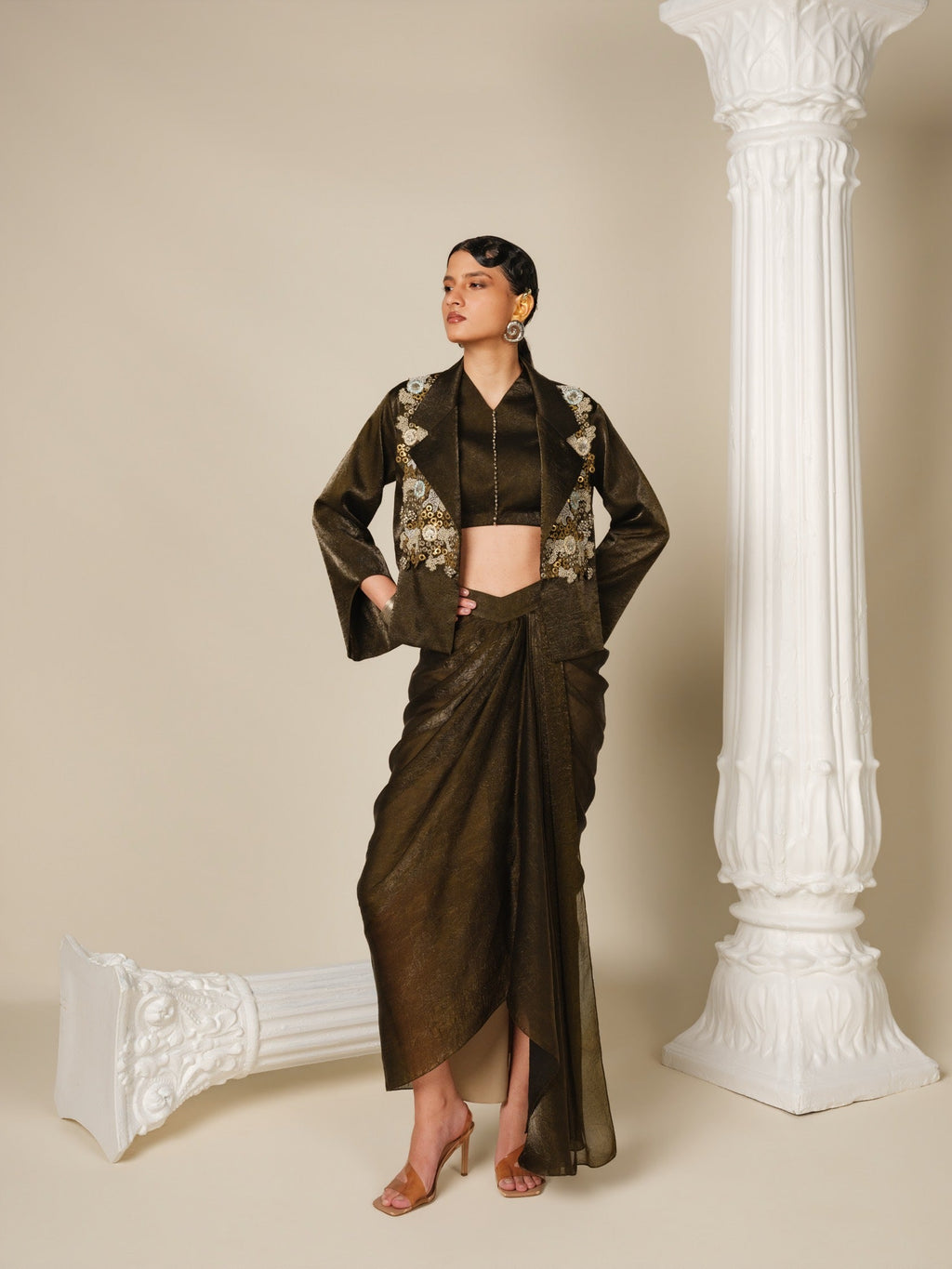MOSS & METAL SKIRT SET
