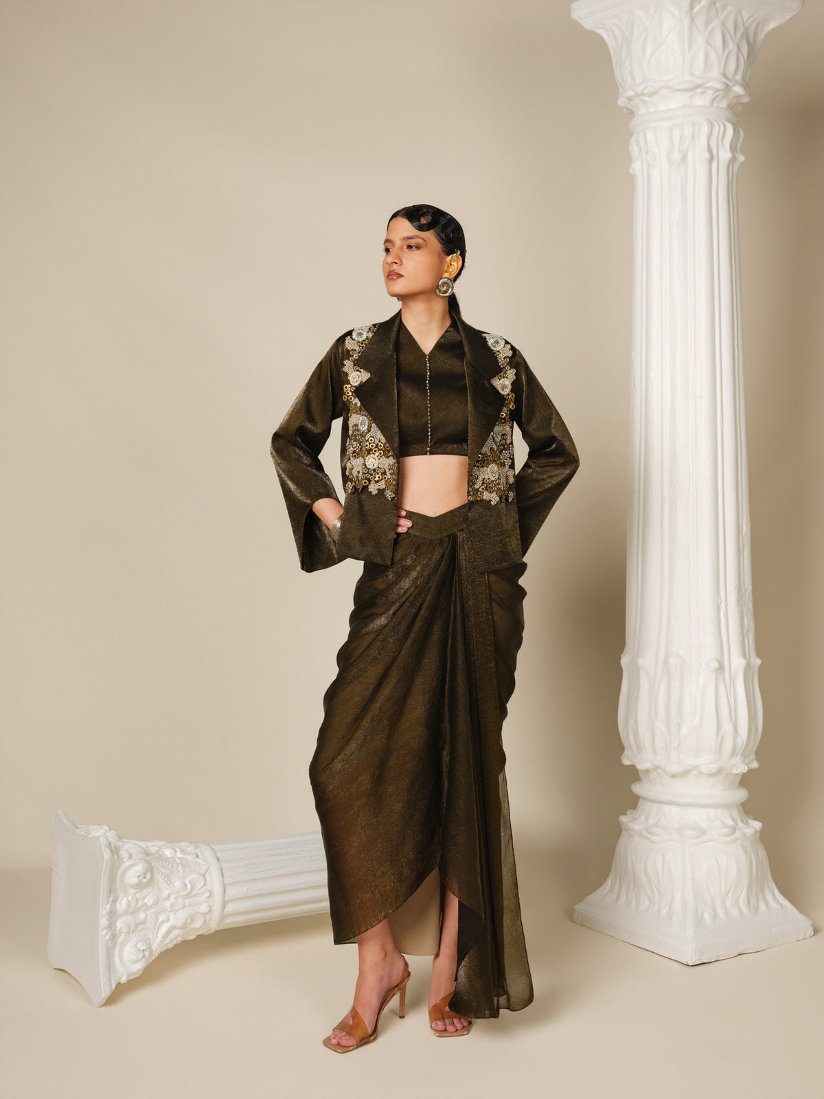 MOSS & METAL SKIRT SET