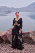 Black Sharara Set