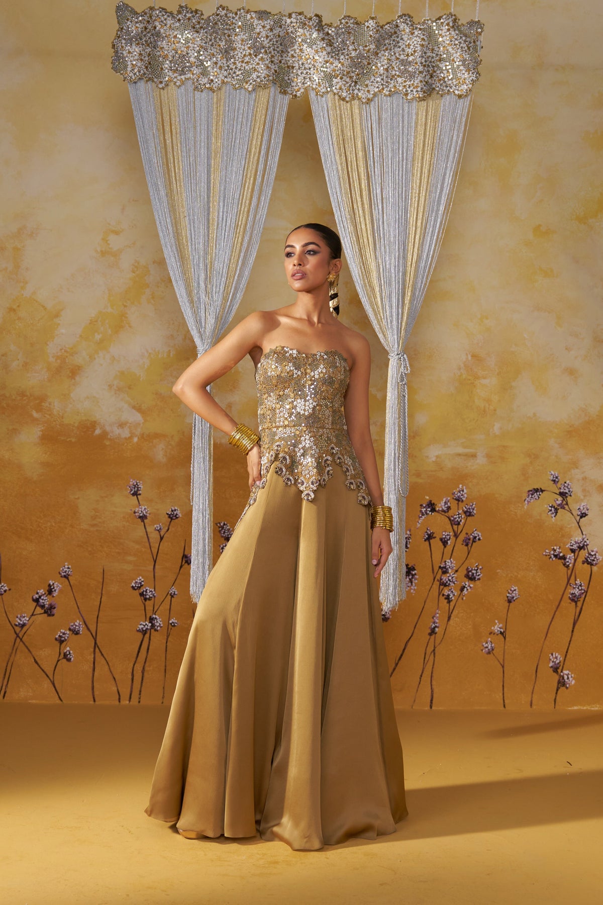DIJAN GOLD JUMPSUIT