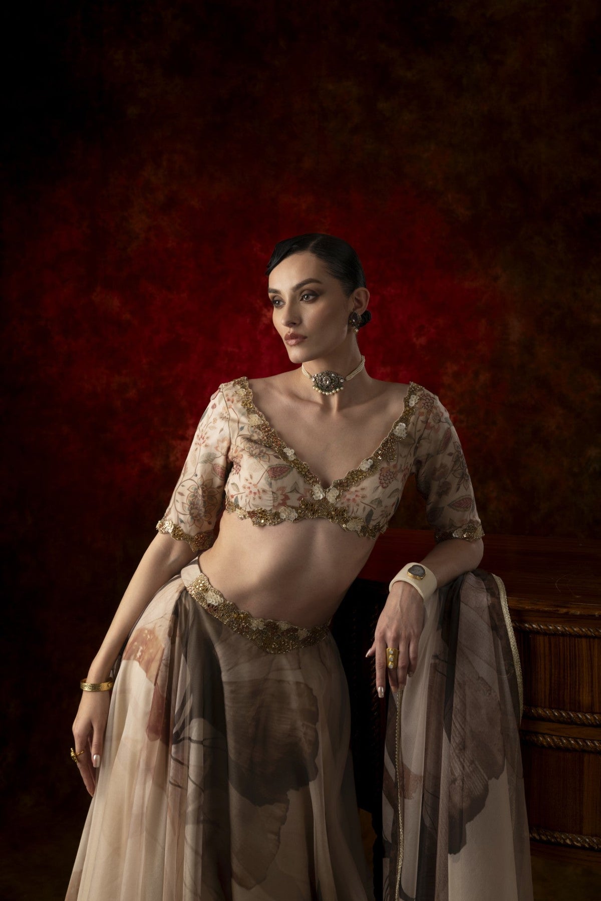 Resham Reverie - A Lehenga Set