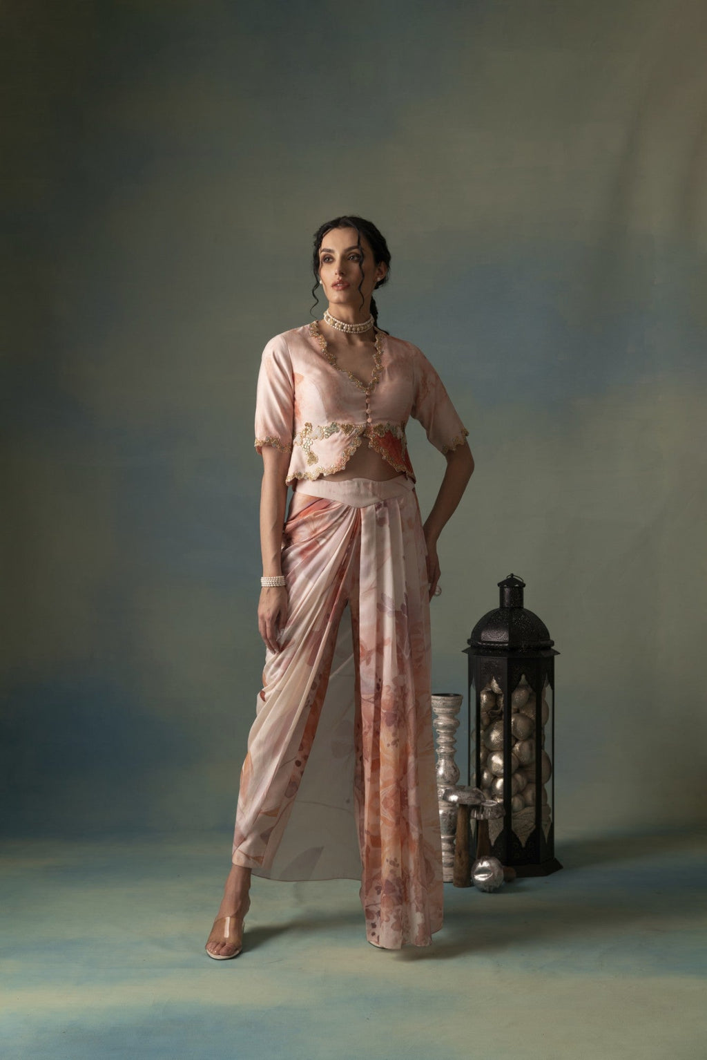 Desi Drape - A Drape Co-Ord Set