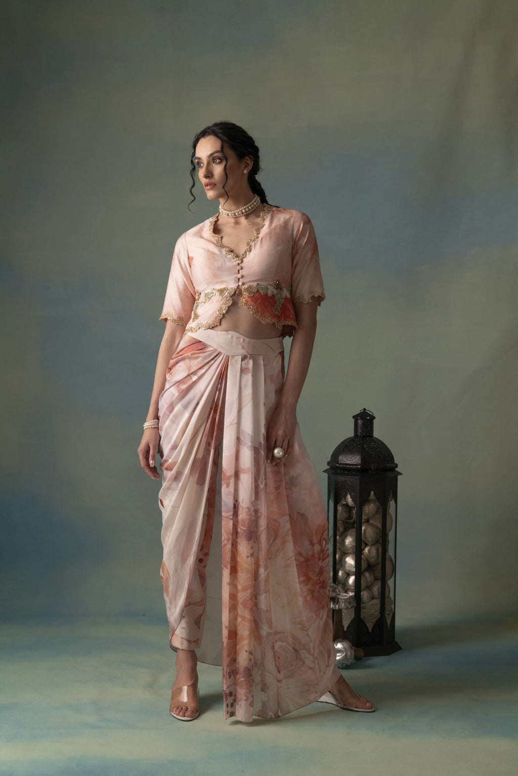 Desi Drape - A Drape Co-Ord Set