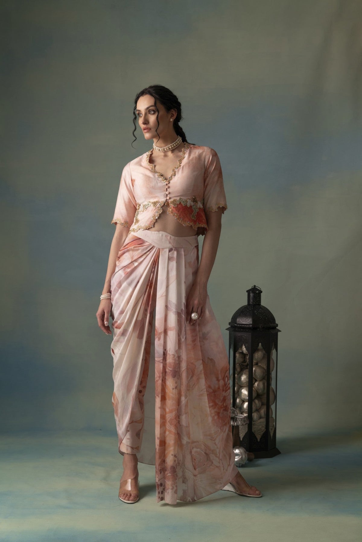 Desi Drape - A Drape Co-Ord Set