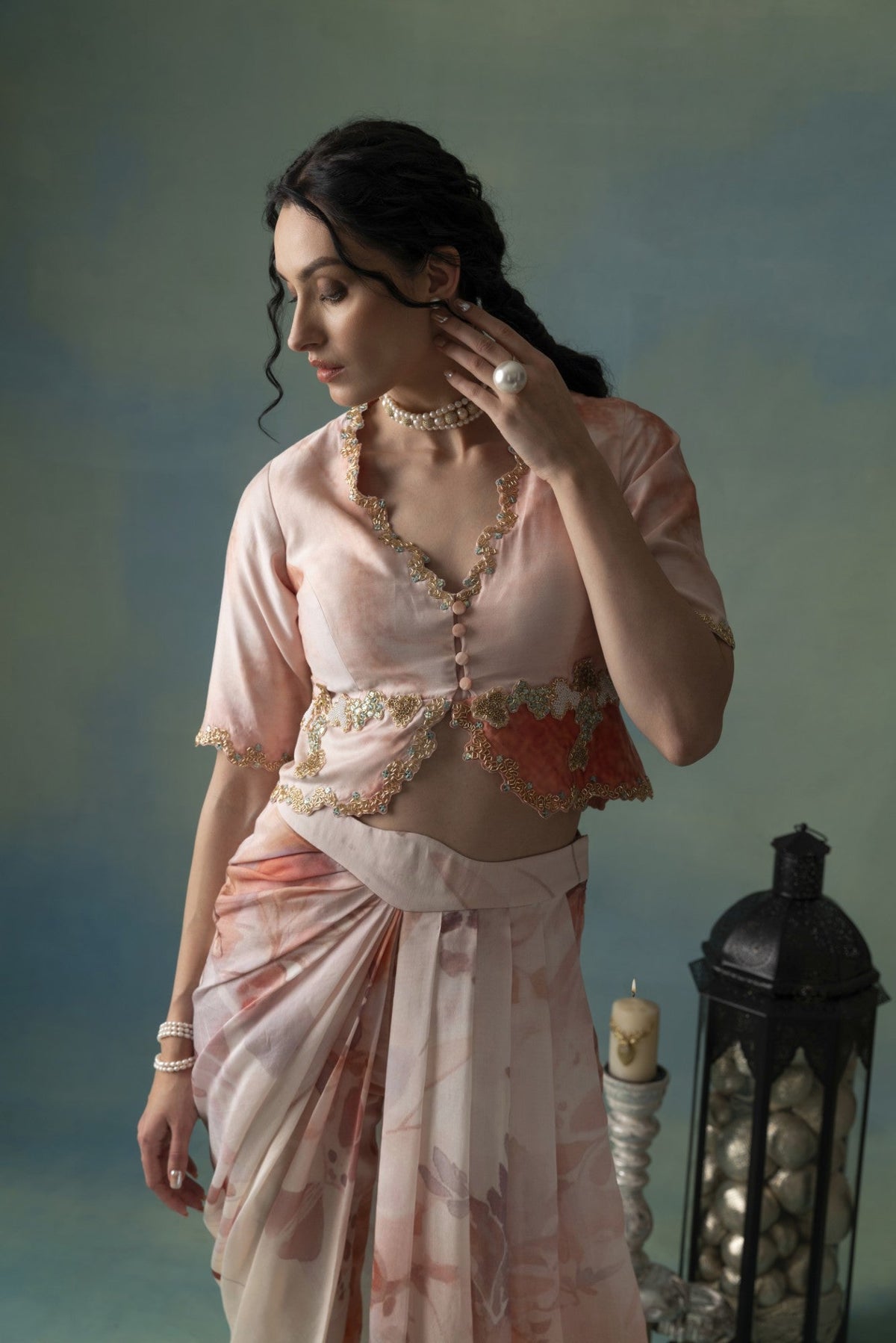 Desi Drape - A Drape Co-Ord Set