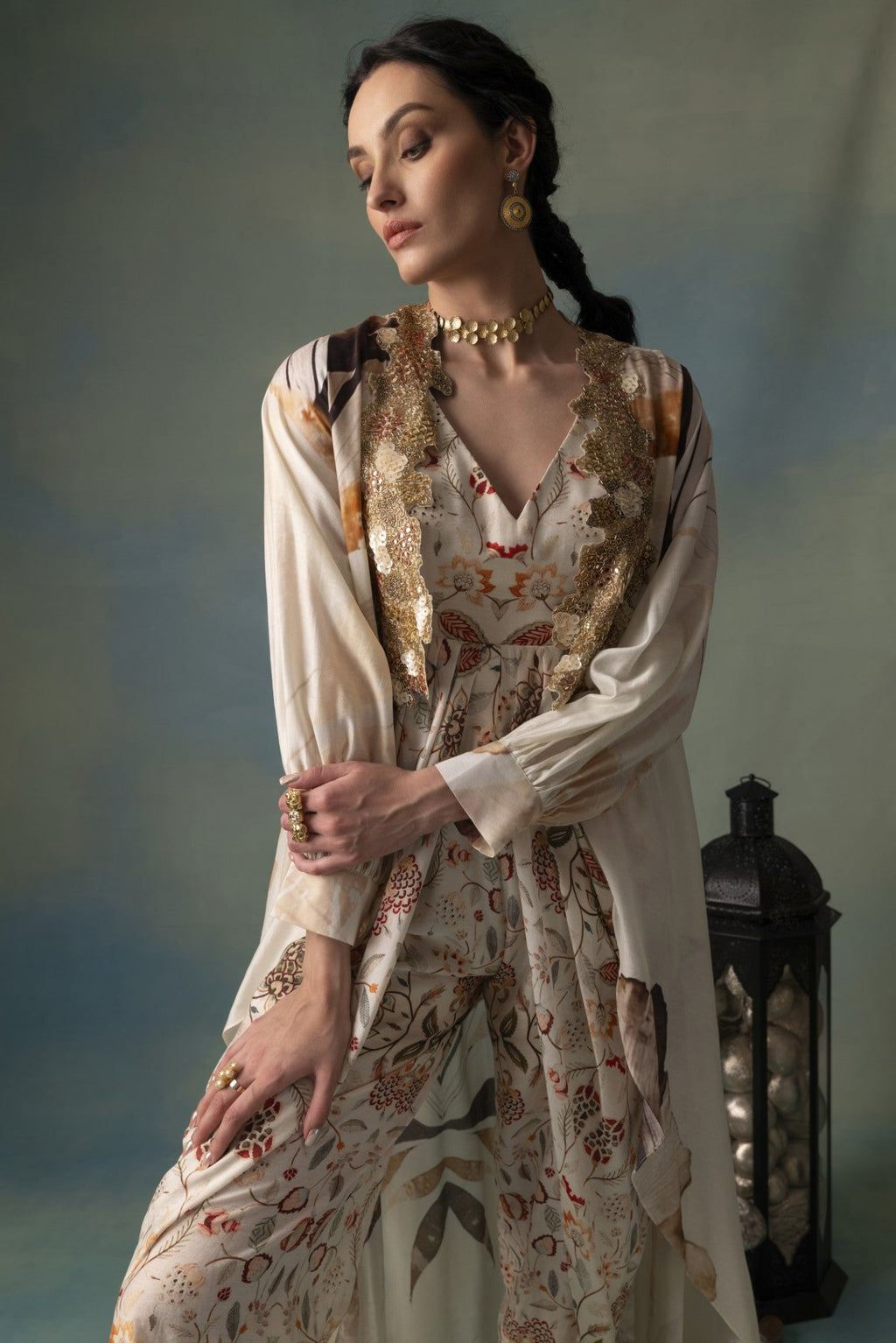 Golden Gypsy - A Golden Mirage Jumpsuit