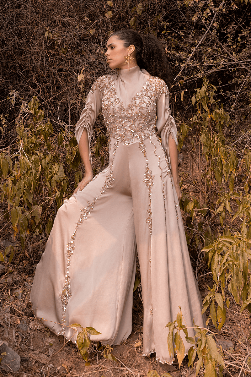 Embroidered Jumpsuit