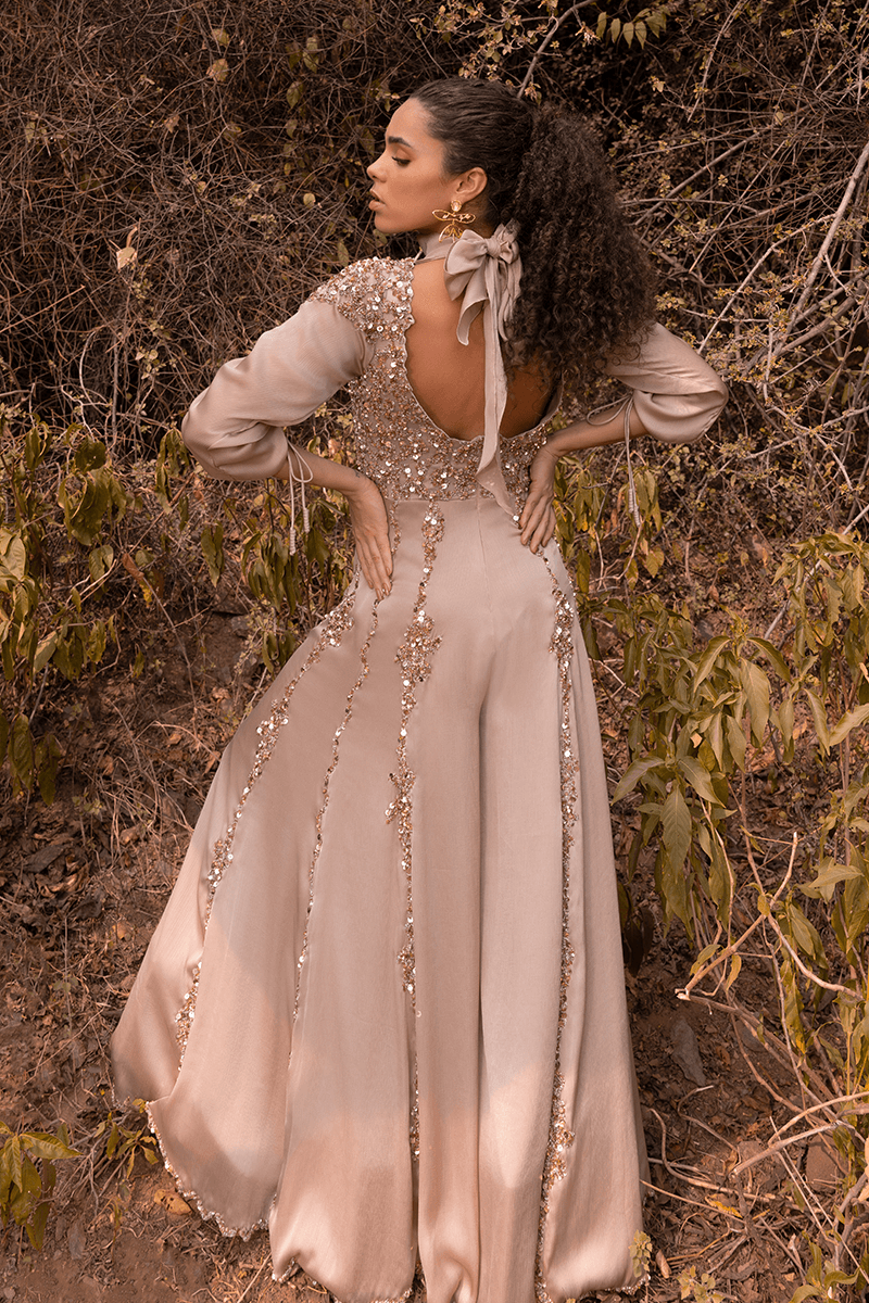 Embroidered Jumpsuit