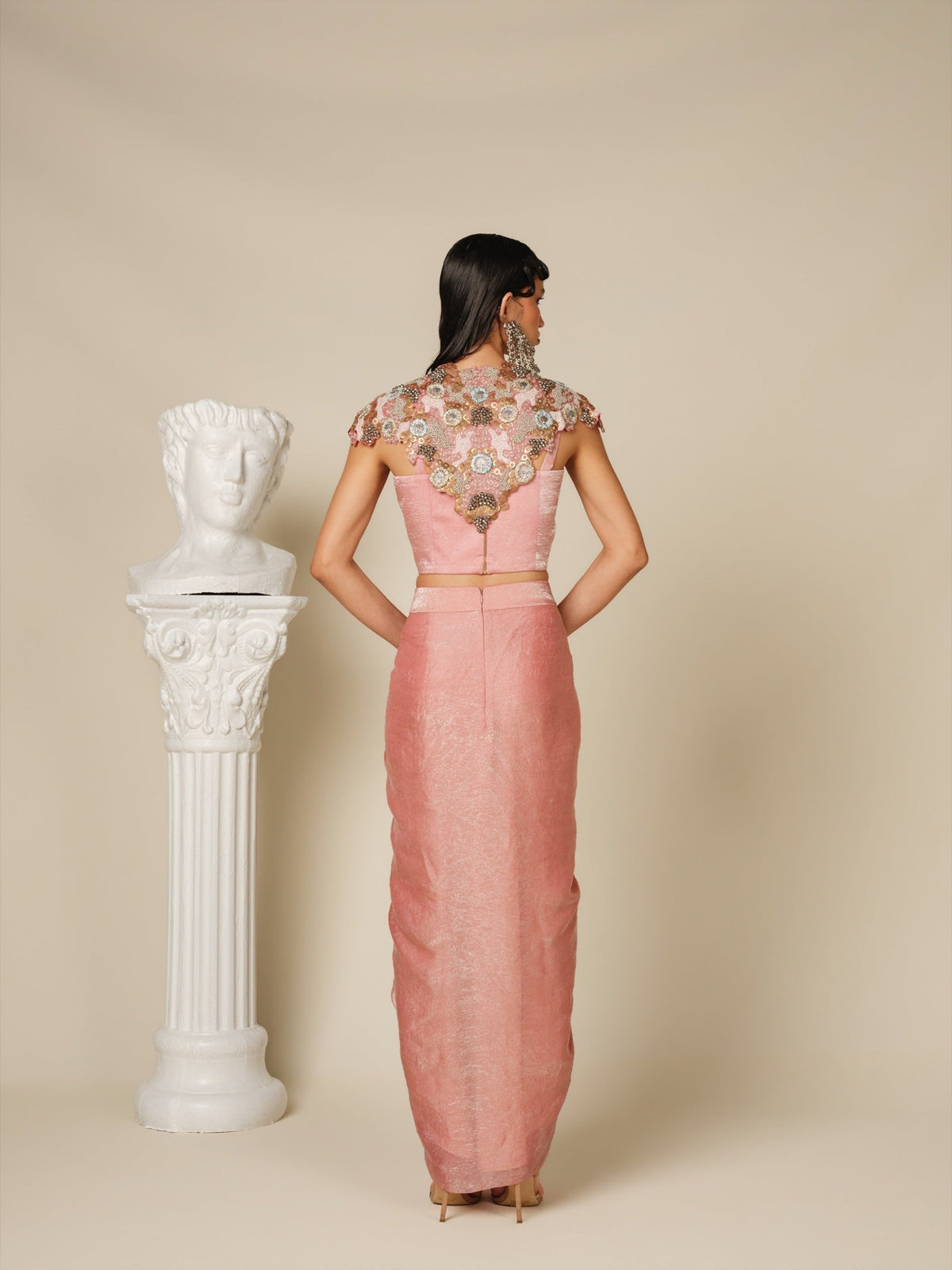 The Faded Shoulder Bloom Skirt Set