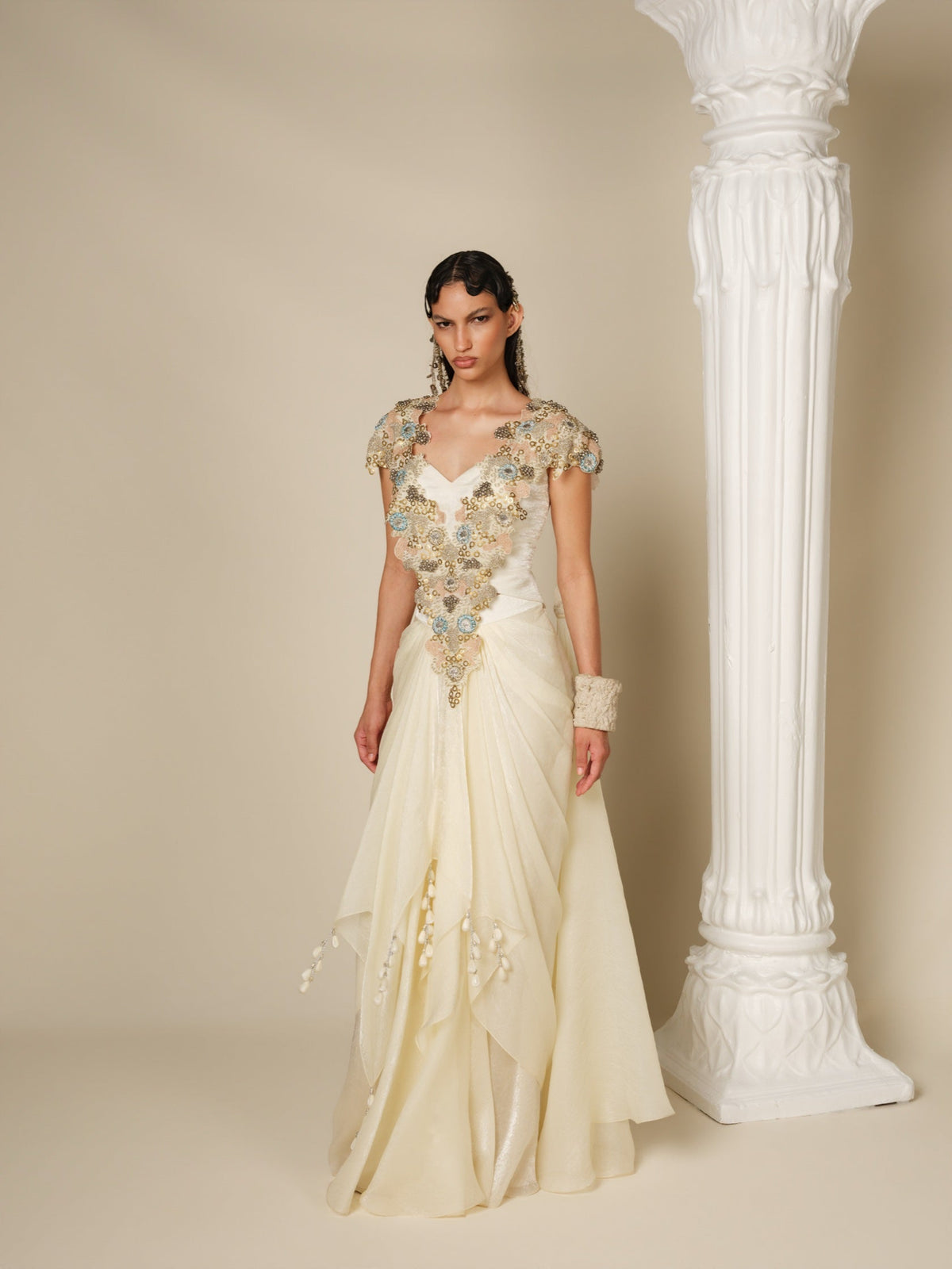 The Diva Drape Saree Set