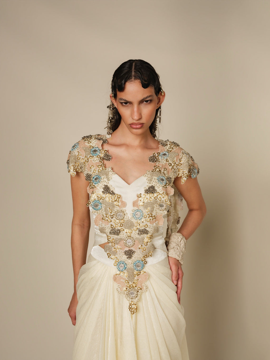 The Diva Drape Saree Set