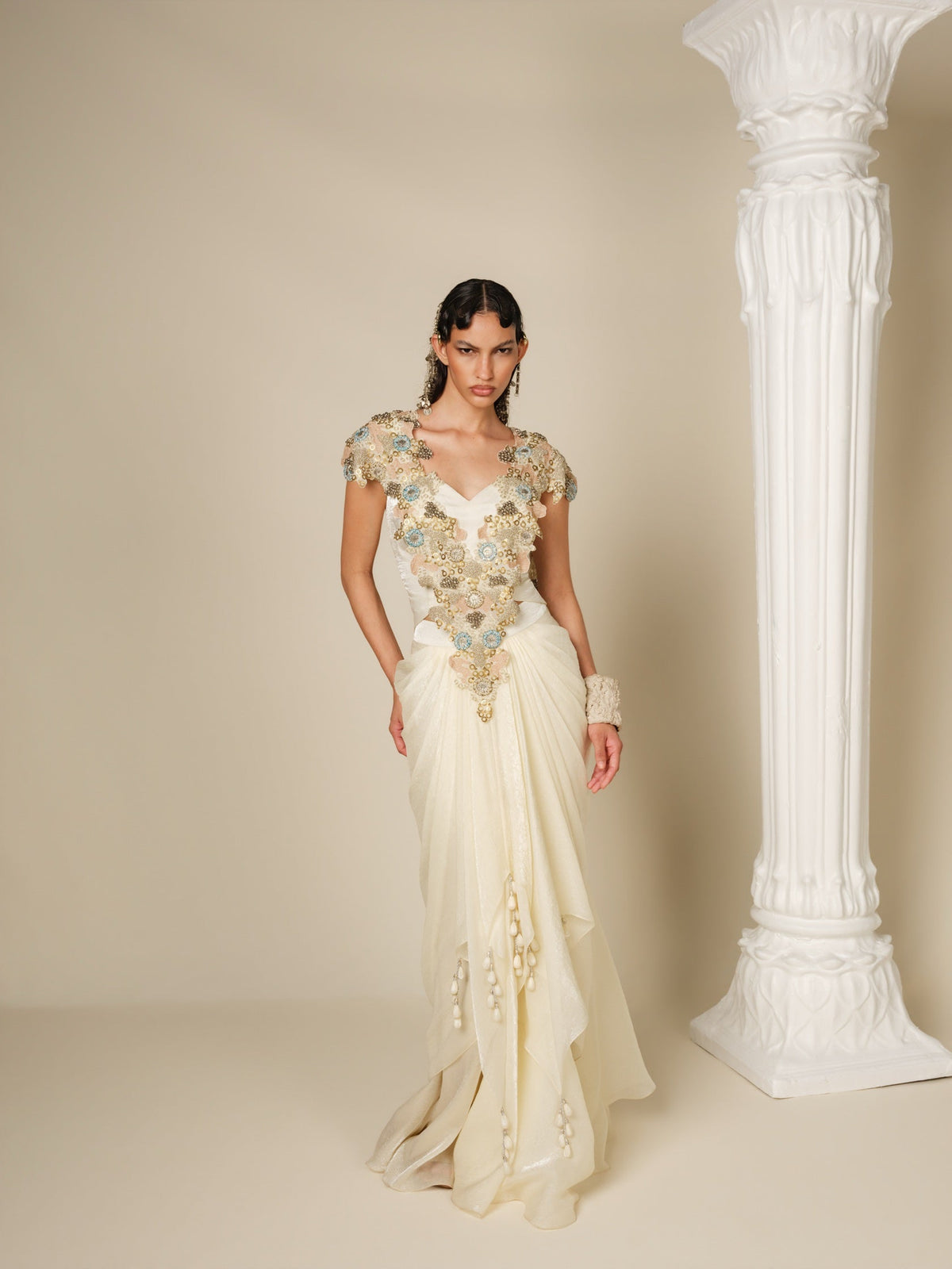 The Diva Drape Saree Set