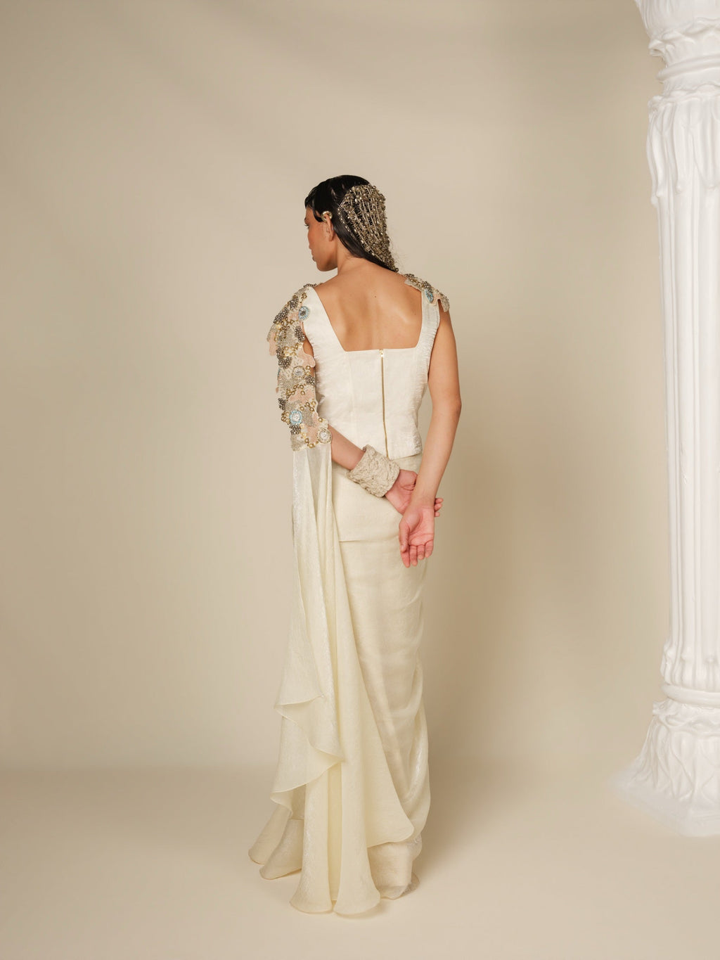 The Diva Drape Saree Set